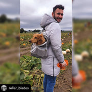 Mr. Peanut's Monterey Series Airline Compliant Horizontal Backpack Pet Carrier