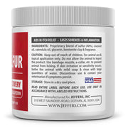 Jeffers Super-Sulfur Skin & Wound Healing Paste for Pets, Horses, & Livestock