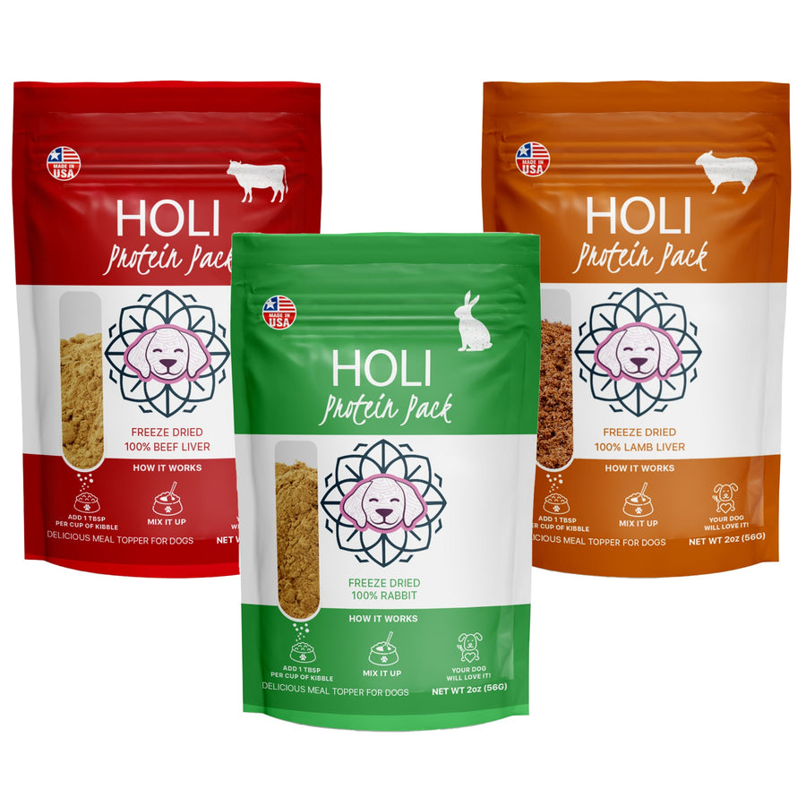 Variety Pack Dog Food Toppers - Land Lovers - Pristine Pet Supply