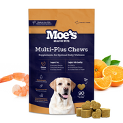Moe's Healthy Pets Multi-Plus Multivitamin Soft Chews for Dogs