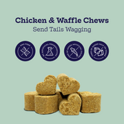 Moe's Healthy Pets Chicken & Waffles Soft-Baked Dog Treats