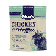 Moe's Healthy Pets Chicken & Waffles Soft-Baked Dog Treats