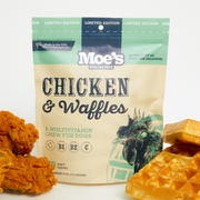 Moe's Healthy Pets Chicken & Waffles Soft-Baked Dog Treats