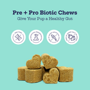 Moe's Healthy Pets Prebiotic + Probiotic Soft Chews for Dogs