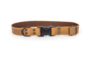 Euro-Dog Celtic Sport Quick-Release Leather Dog Collar