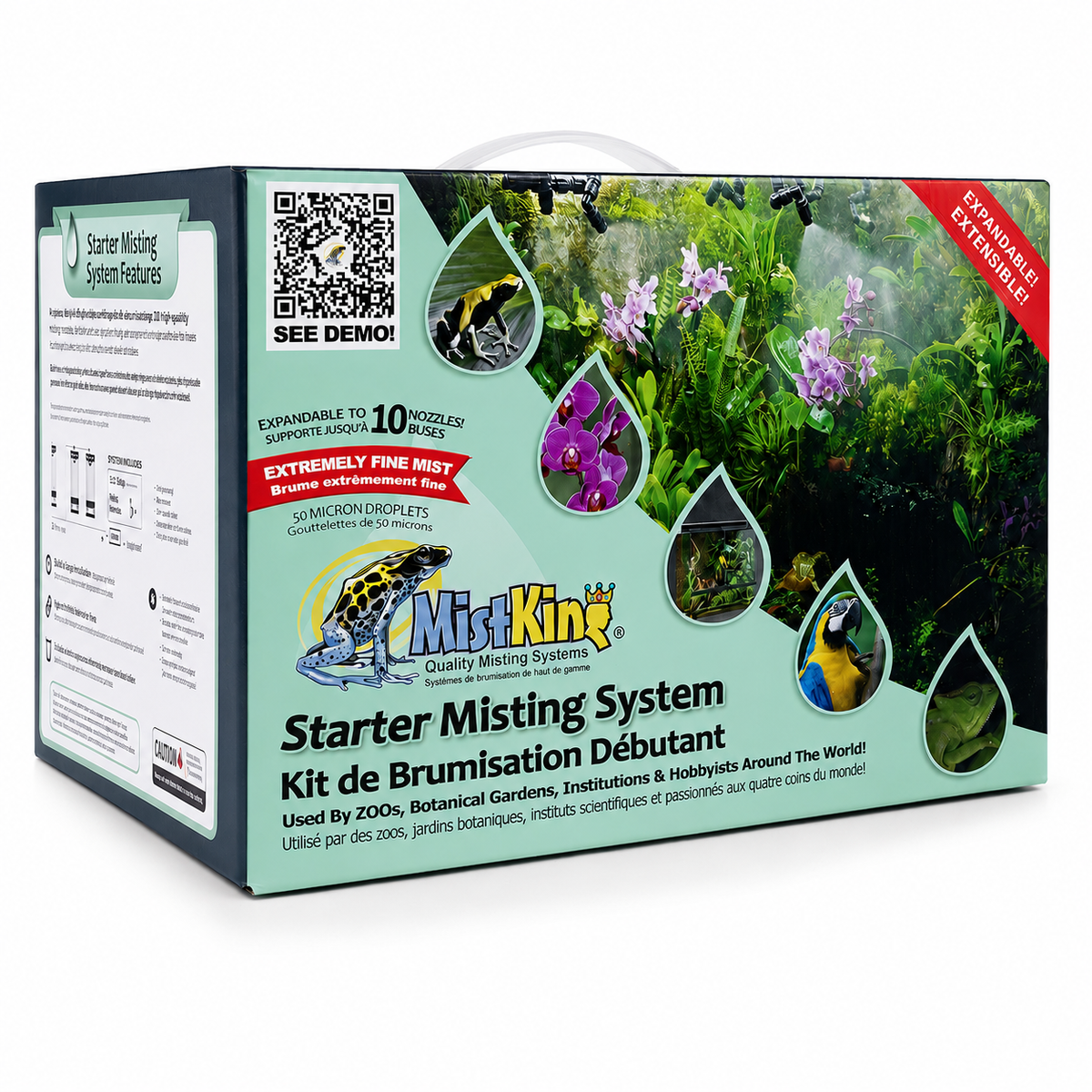 MistKing Starter Misting System for Terrariums & Vivariums
