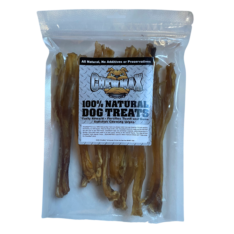 ChewMax Beef Tendon Dog Chews – 1 lb Bag