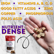 Beef Liver Dog Treats - Freeze-Dried - Single Ingredient - Pristine Pet Supply