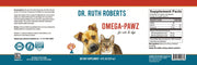 Dr. Ruth Roberts Omega Pawz Liquid Omega-3 Fish Oil for Dogs & Cats