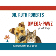 Dr. Ruth Roberts Omega Pawz Liquid Omega-3 Fish Oil for Dogs & Cats