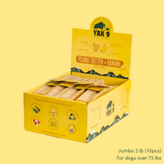 Yak9 Chews Peanut Butter Banana Chews for Dogs