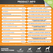 Googipet 10-in-1 Multivitamin Chews for Dogs – Chicken, 90 Count