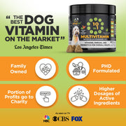Googipet 10-in-1 Multivitamin Chews for Dogs – Chicken, 90 Count