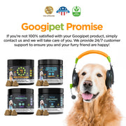 Googipet 10-in-1 Multivitamin Chews for Dogs – Peanut Butter & Pumpkin, 90 Count