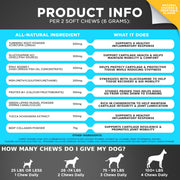Googipet Agility+ Advanced Hip & Joint Chews for Dogs