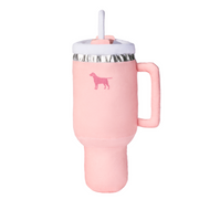 PUPROAR Pup Cup Plush Tumbler Squeaky Dog Toy – 5 Colors