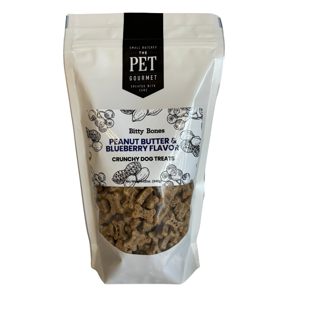 The Pet Gourmet Peanut Butter & Blueberry Bitty Bones