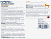 PetArmor Plus Flea Tick Treatment Dogs Waterproof Fast Acting 5-132lbs