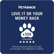 PetArmor Plus Flea Tick Treatment Dogs Waterproof Fast Acting 5-132lbs