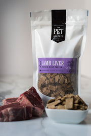 The Pet Gourmet Freeze-Dried Lamb Liver Dog Treats & Topper