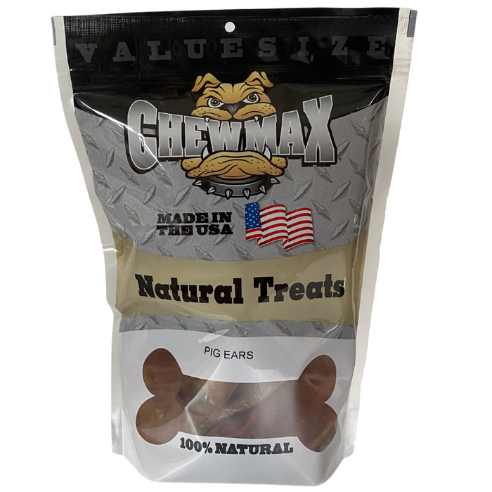 ChewMax Pig Ears – 12 Count