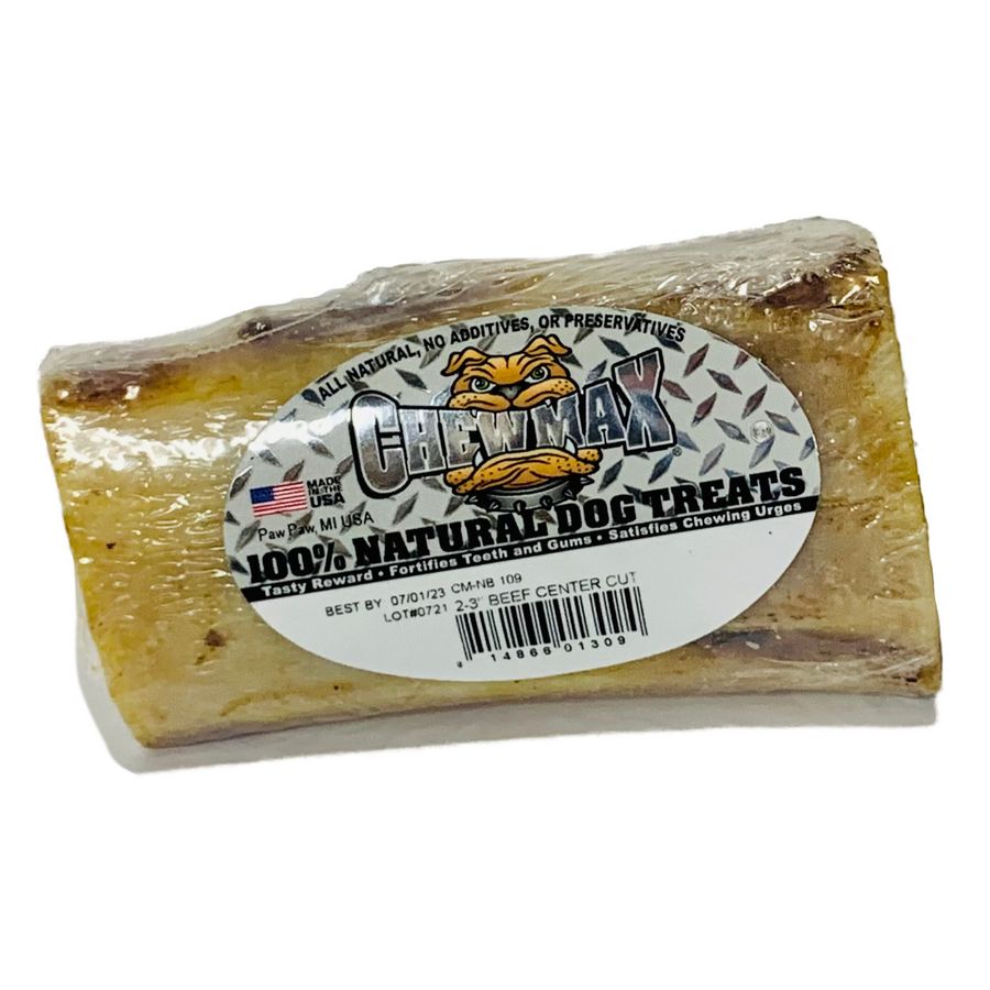 ChewMax 2–3 Inch Beef Center-Cut Dog Bones