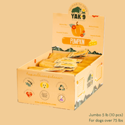 Yak9 Chews Pumpkin Yak Chews for Dogs