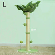 25.6" Sisal Cat Scratching Post with Hanging Toys