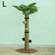 25.6" Sisal Cat Scratching Post with Hanging Toys