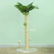 25.6" Sisal Cat Scratching Post with Hanging Toys