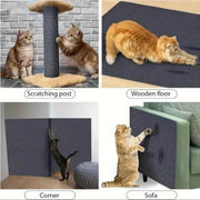 Self-Adhesive Cat Scratcher Sofa Protector Mat