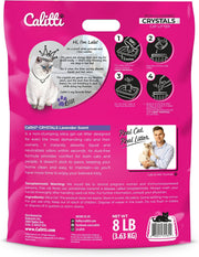 Calitti Non-Clumping Cat Litter Crystals with Silica Gel, 8 lb