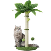 25.6" Sisal Cat Scratching Post with Hanging Toys