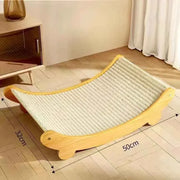 Wooden Cat Scratcher Bed & Lounge