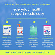 Senior Dog Multivitamin Powder 12-in-1 Joint Brain Digestion Immune 30 Scoops