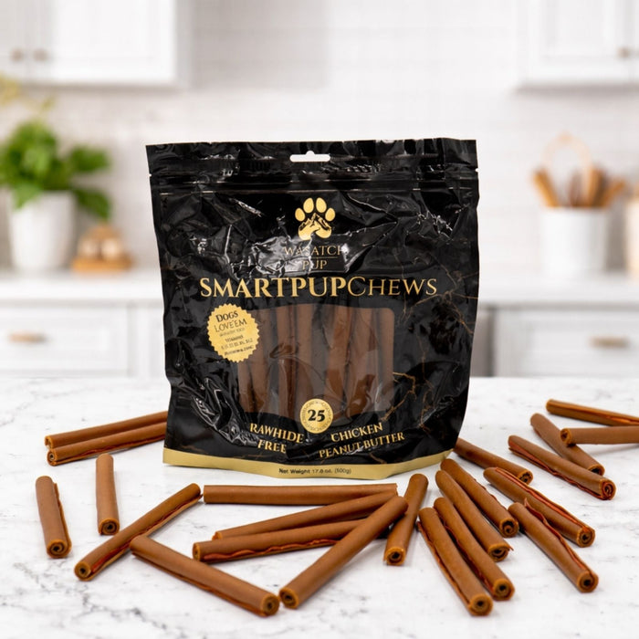 Wasatch Pup Smart Pup Peanut Butter & Chicken Chews