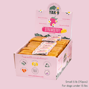 Yak9 Chews Strawberry Yak Cheese Chews for Dogs