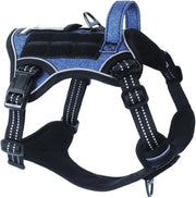 Tactical No-Pull Dog Harness – Reflective Training Vest with Handle