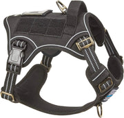 Tactical No-Pull Dog Harness – Reflective Training Vest with Handle
