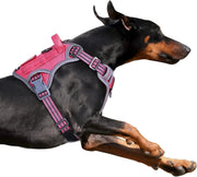 Tactical No-Pull Dog Harness – Reflective Training Vest with Handle