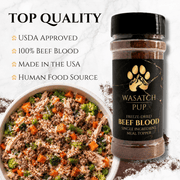 Freeze-Dried Beef Blood | Meal Topper