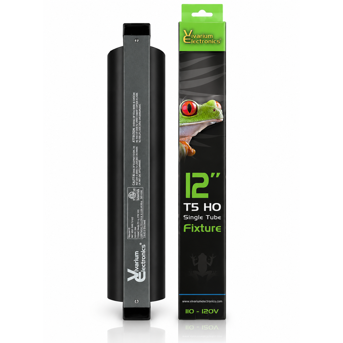 Vivarium Electronics T5 HO Reptile Lighting Fixture – Bulb Not Included