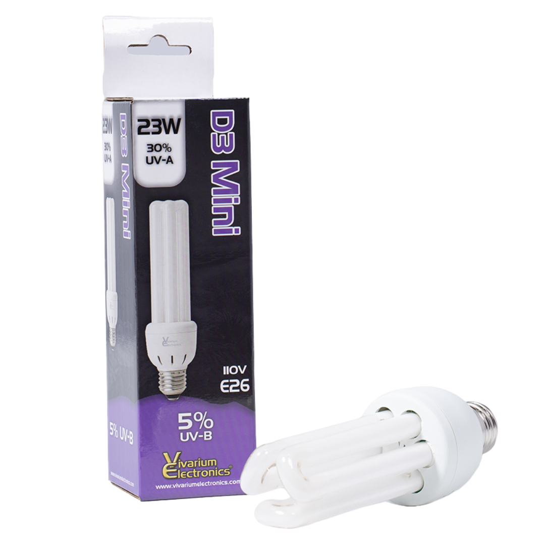Vivarium Electronics D3 UVB Compact Reptile Bulbs