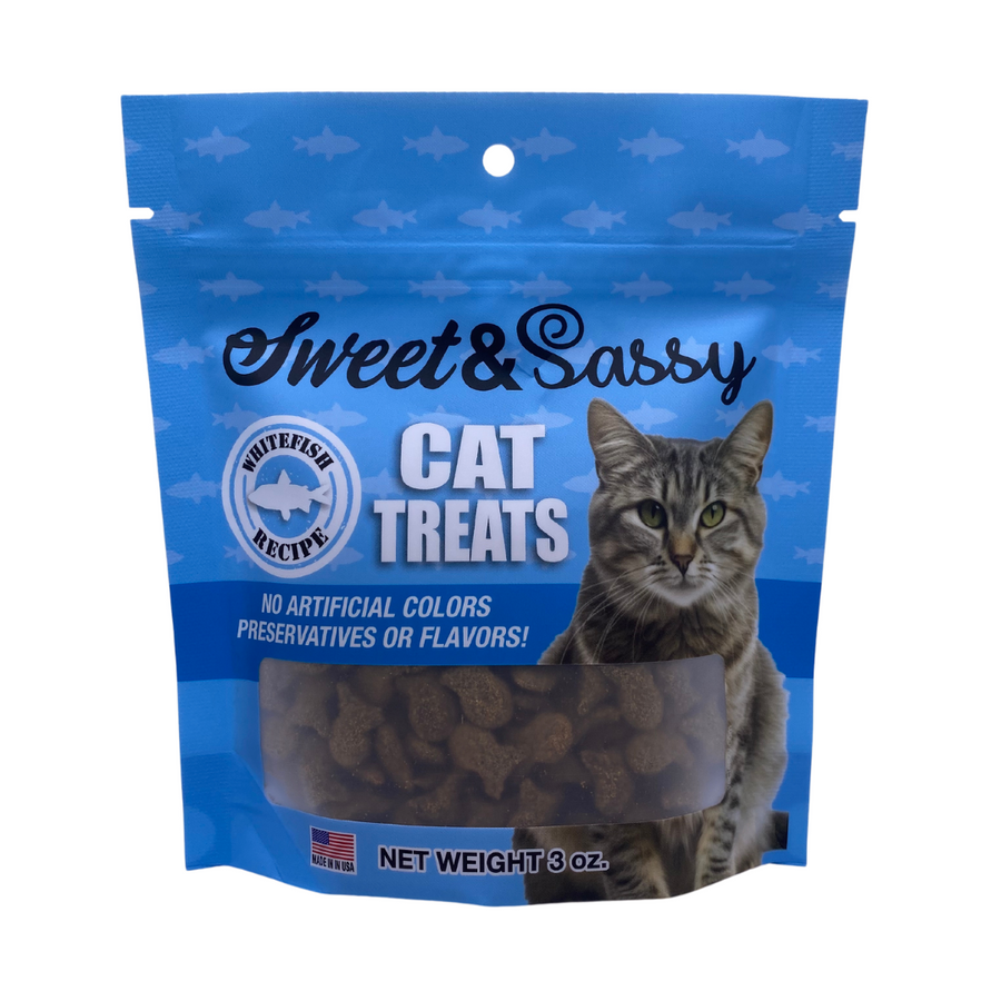 ChewMax Sweet & Sassy Whitefish Cat Treats