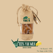 Yak9 Chews 100% Yak Milk Chews for Dogs