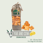 Yak9 Chews Yak and Cow Milk Chews for Dogs