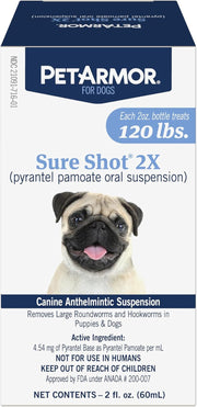 PetArmor Dog Dewormer – 7 Way Chewables & Sure Shot 2X Liquid