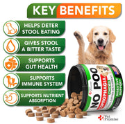 Coprophagia Support Chews for Dogs – 120 Count