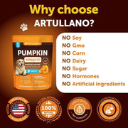 Pumpkin Powder for Dogs – Digestive Fiber Supplement, 8 oz