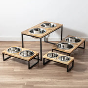 PARK LIFE DESIGNS Hearth & Haven Elevated Pet Bowl Set